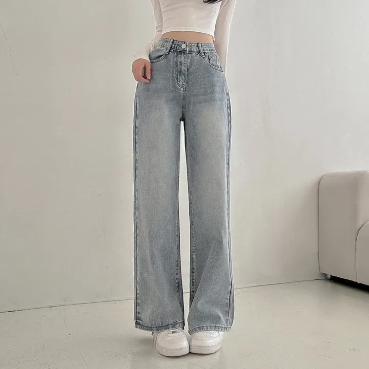 [3단기장/S-2XL/인생데님👖] 로킷 데님 와이드핏 롱 워싱 데님 팬츠 6colors 상세 이미지 31