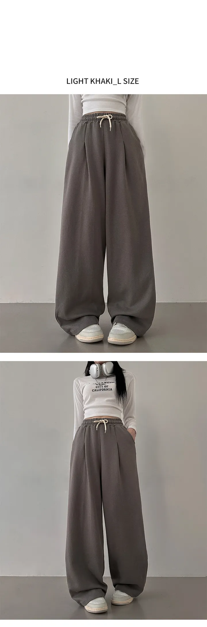 *묶음할인[인생팬츠/데일리] 원턱 와이드핏 트레이닝팬츠 상세 이미지 7