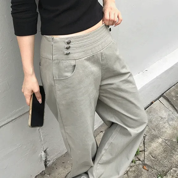 [가을팬츠🤎/나폴레옹]오디 나폴레옹 코튼 팬츠(3colors)