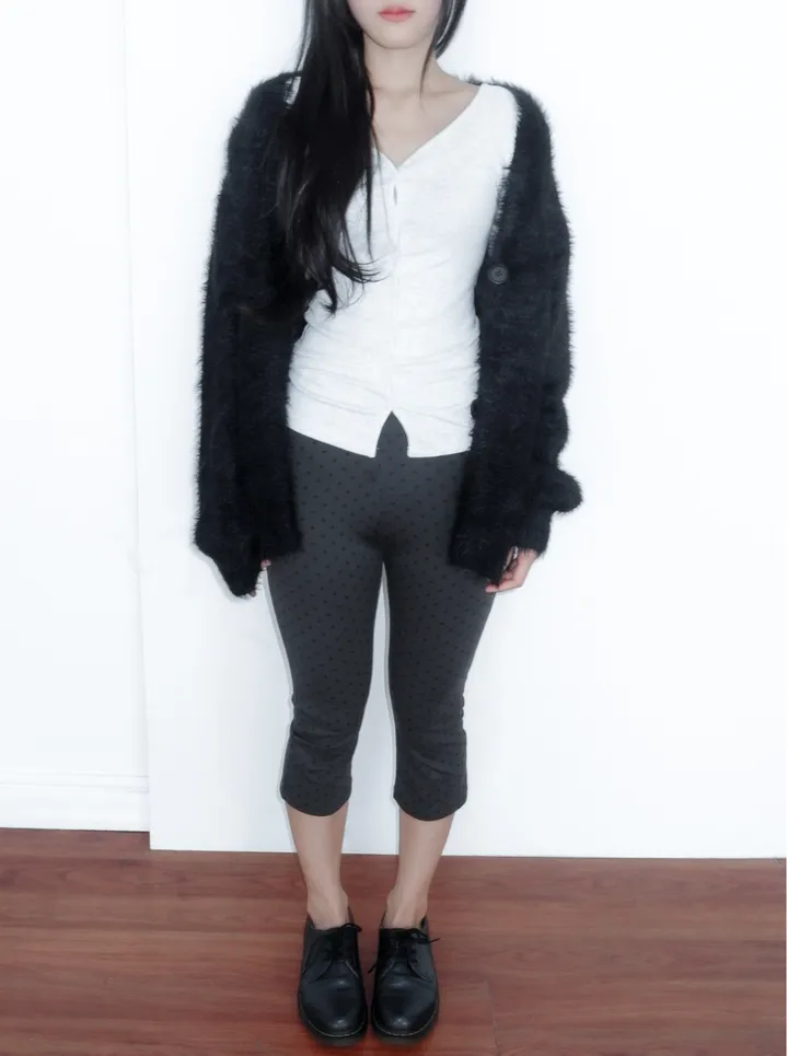 카디건 모델 착용 이미지-S1L32