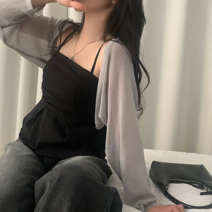 [고퀄버전🤍/가벼워요] 초여리핏, 데일리 긴팔 니트 볼레로가디건 - 5color 상세 이미지 25