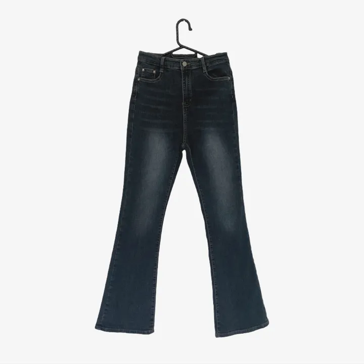 [인생팬츠/기장선택/~2XL] 빈티지 워싱 스판 하이웨스트 부츠컷 데님 롱 팬츠 - 6color 상세 이미지 83