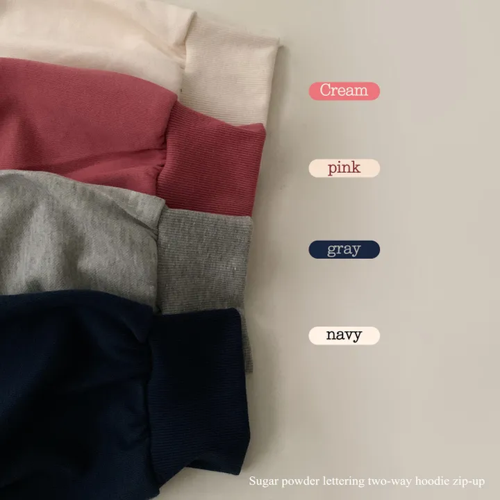 [기모추가!/만족도100%] 크루아상 발포 오버핏 레터링 후드집업,점퍼 - 4color 상세 이미지 3