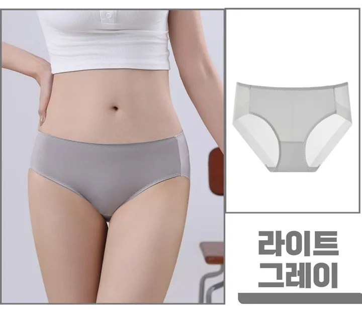 [당일출고/사은품증정!!] 4장세트 신축성좋은 노라인 햄팬티 소프트밴드 힙라인 누디 햄팬티 상세 이미지 32