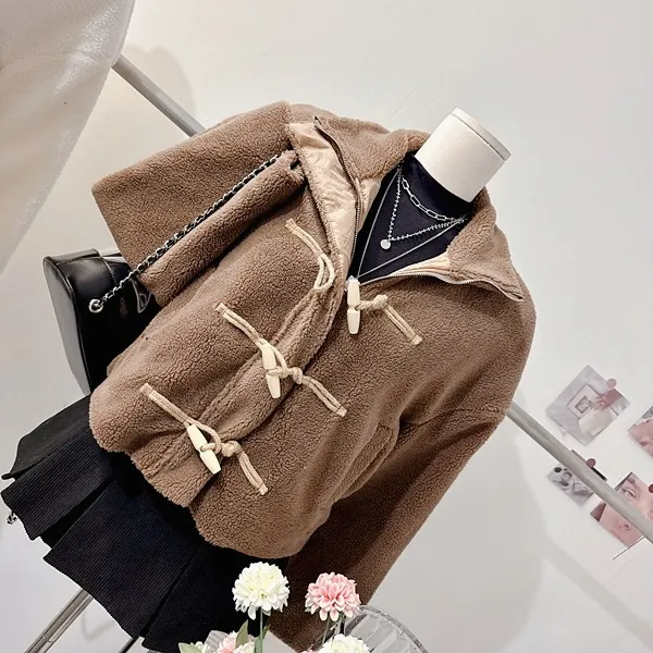 *최저가* [도톰,폭닥!/아방핏!] 무드 양털자켓 양털점퍼 뽀글이 퍼자켓 누빔자켓 떡볶이자켓 더플 블루종 집업자켓 집업점퍼 크롭자켓 무스탕 떡볶이코트 봄자켓 봄아우터 봄점퍼 상세 이미지 15