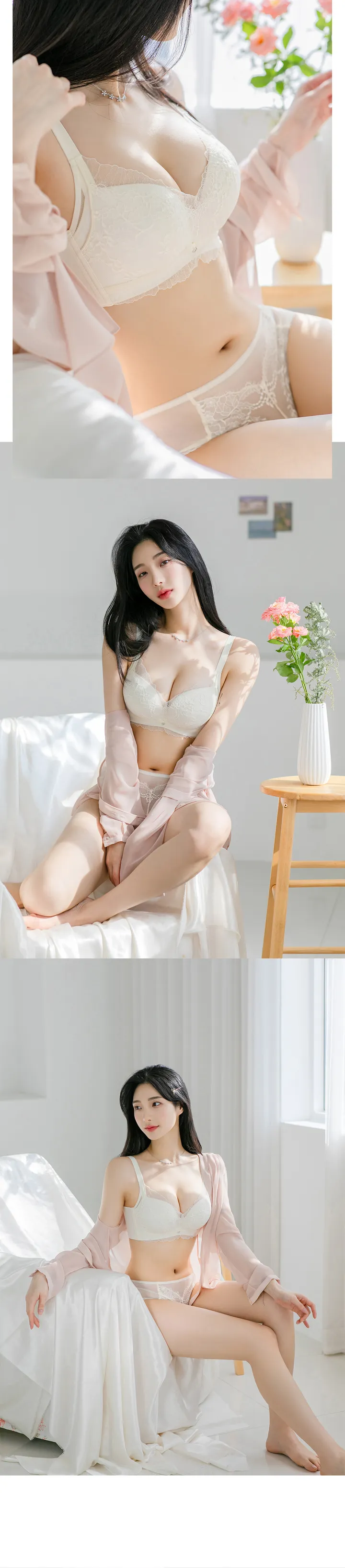 쉿🧞‍♀️옷맵시가 달라지는 비밀🧞‍♀️이끌림 뽕브라+팬티SET 상세 이미지 16