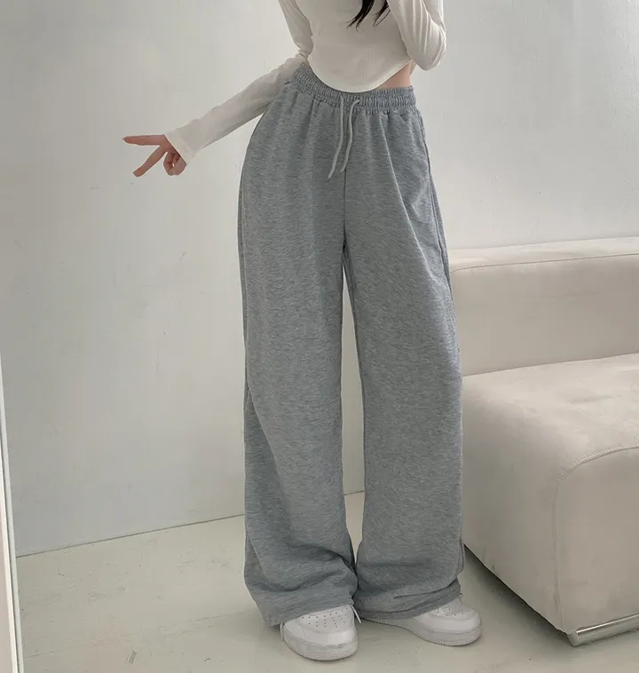 묶음할인💌[숏&롱/L사이즈까지ෆ/데일리팬츠]오엔 와이드핏 롱 트레이닝 밴딩 팬츠 3colors 상세 이미지 36