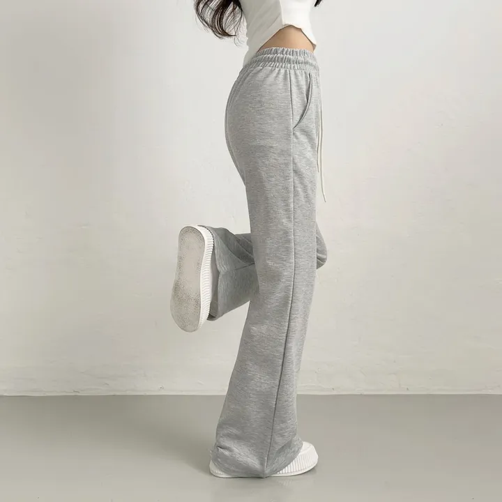 [말라핏!/숏,기본,롱] 다리 길어보이는, 세미 부츠컷 데일리 트레이닝 팬츠 슬림 라인 봄 가을 키작녀 바지 (6color) 상세 이미지 28
