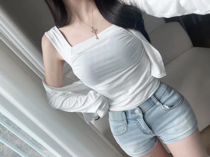 *부유방 커버핏* 미에르 스퀘어넥 나시 가디건 set 봄여름가을가디건/스판가디건/부유방커버가디건/여름가디건/셔링가디건/드레이프가디건세트/크롭가디건 상세 이미지 7