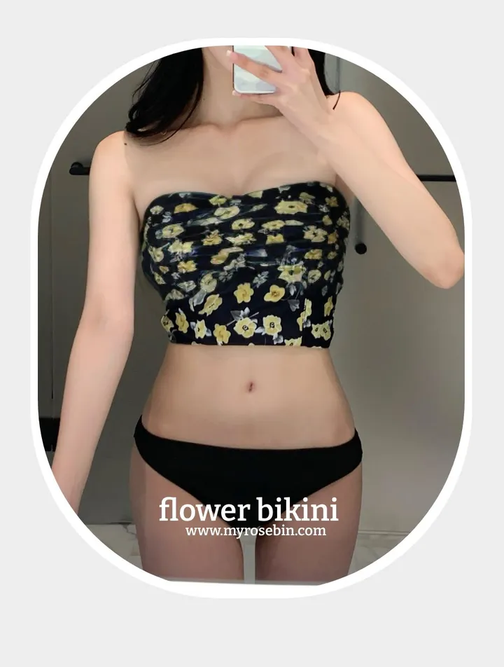 [바캉스🌹] 나라 비키니 / 수영복 비치웨어 페스티벌 흠뻑쇼 워터밤 튜브탑 탱크탑 브라탑 브라렛 모노키니 래쉬가드 수영복원피스 비키니세트 비키니팬티 동남아 휴양지 해외 여행 상세 이미지 8