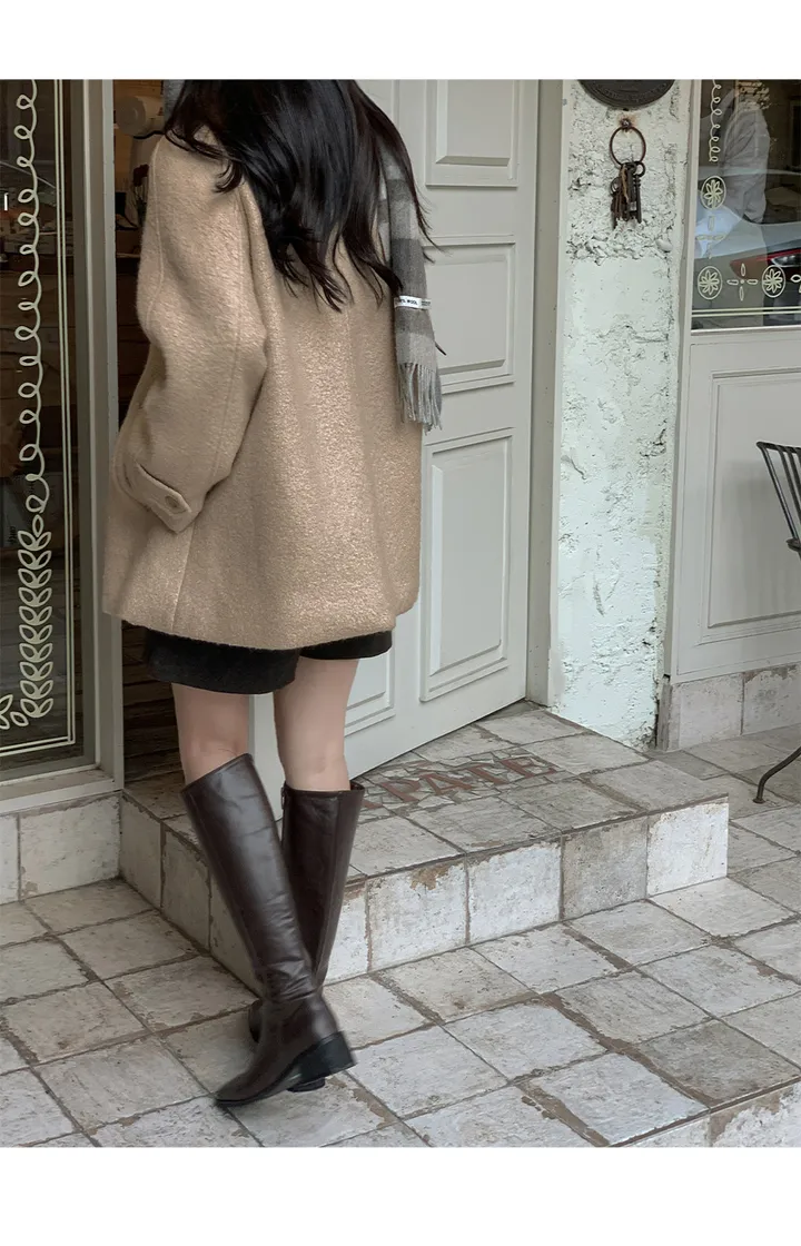 [자체제작/1만장돌파!/S-XL]버던 울 하프 코트 (출근룩/하객룩/데일리룩/겨울아우터/겨울코트) 상세 이미지 69