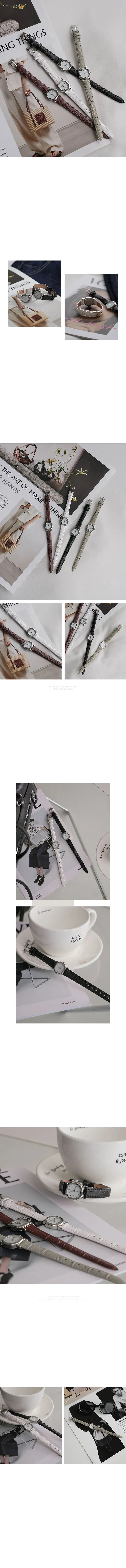 틸렌다 소가죽 시계 상세 이미지 3
