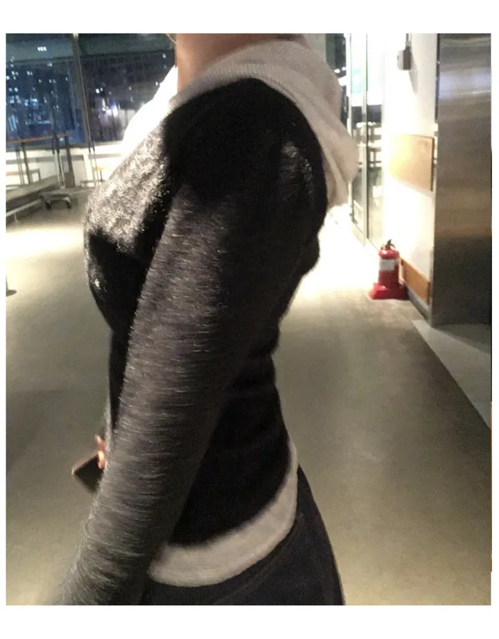 [몸매 보정핏 ⭐] 소피 앙고라 - hoodie 상세 이미지 8