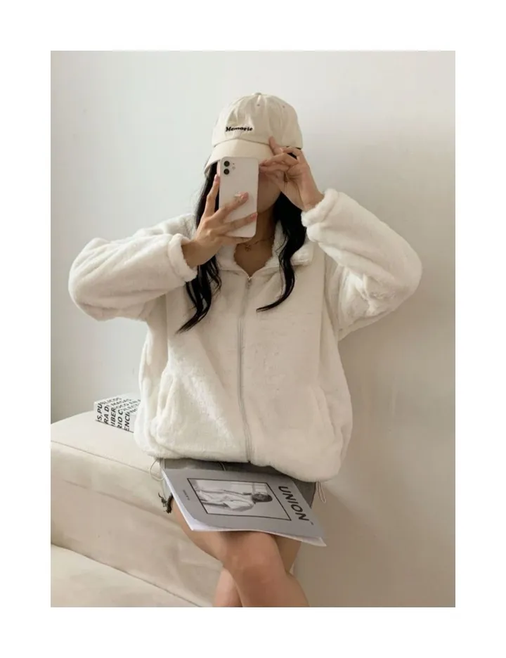 [ 보온템 ❤️‍🔥/ 겨울 필수템 ❄️ ] 코지 양털 플리스 4color 상세 이미지 15