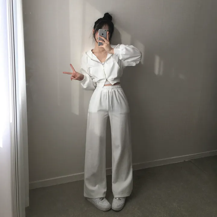 만족도100% 휘뚤마뚤 무지 투웨이 크롭후드집업 4color 상세 이미지 24