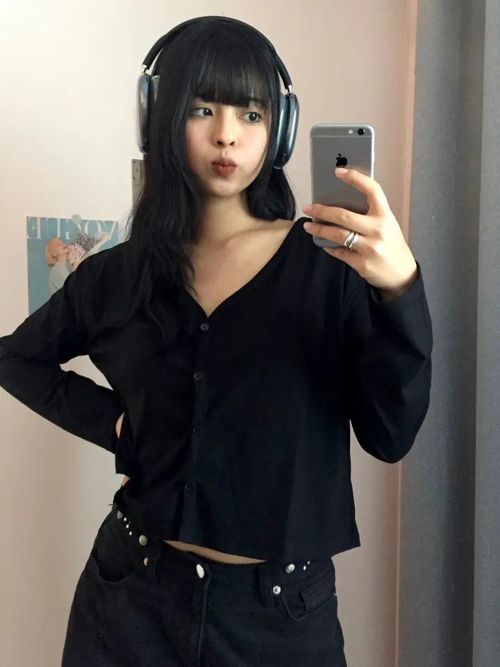 [4COLOR] 코파 브이넥 크롭 가디건 상세 이미지 2