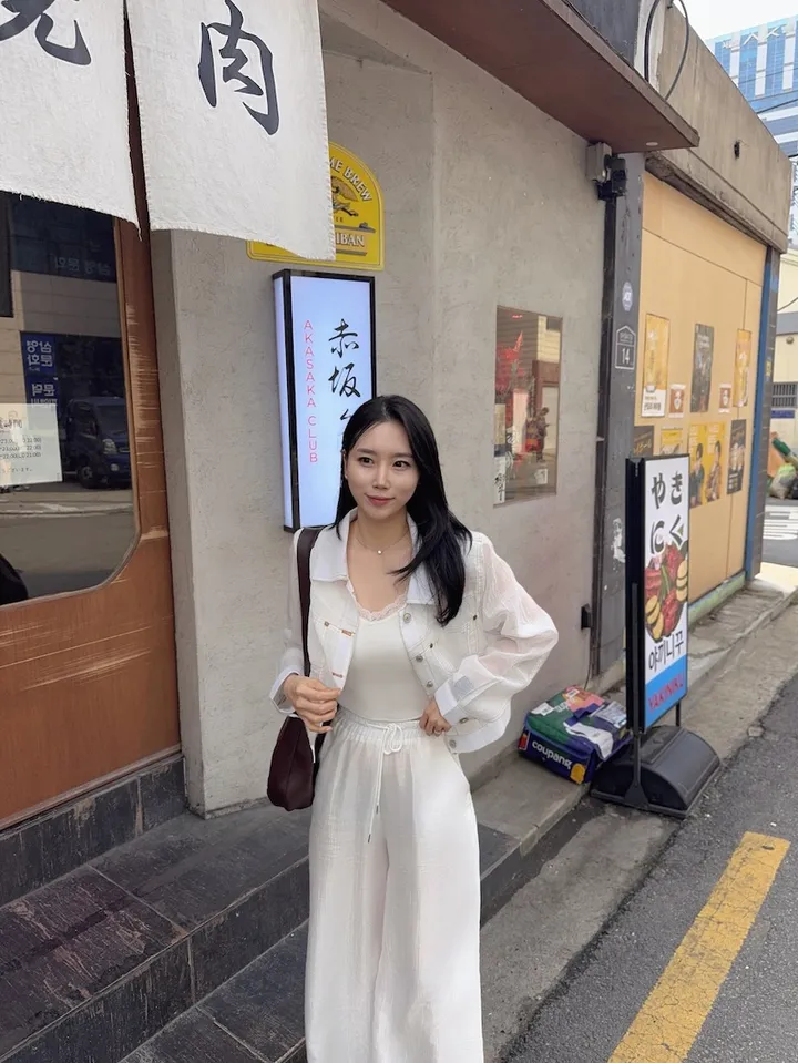 ⚡️블랙 당일⚡️스티치 시스루 썸머 자켓 상세 이미지 8