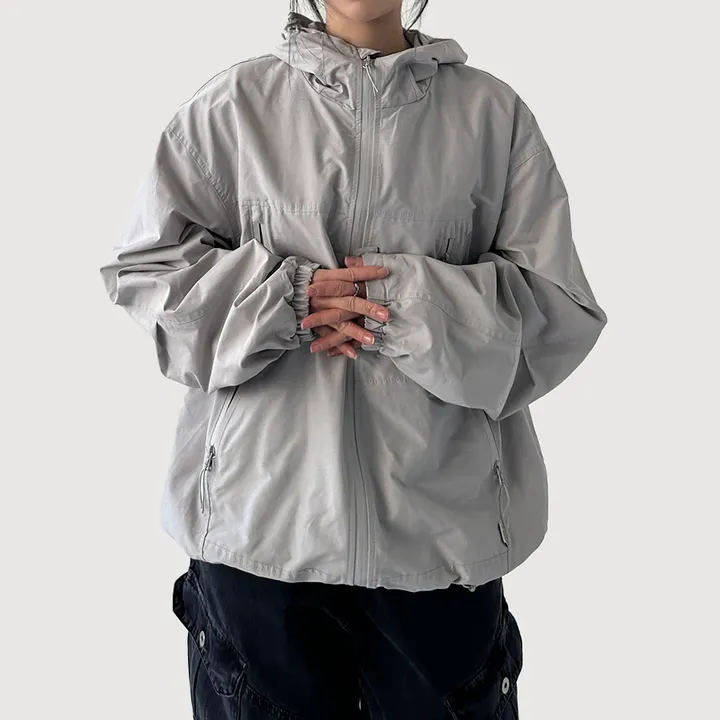 [오버핏,퀄보장/UNISEX] 케이 파스텔 후드 바람막이 (3color) 상세 이미지 21