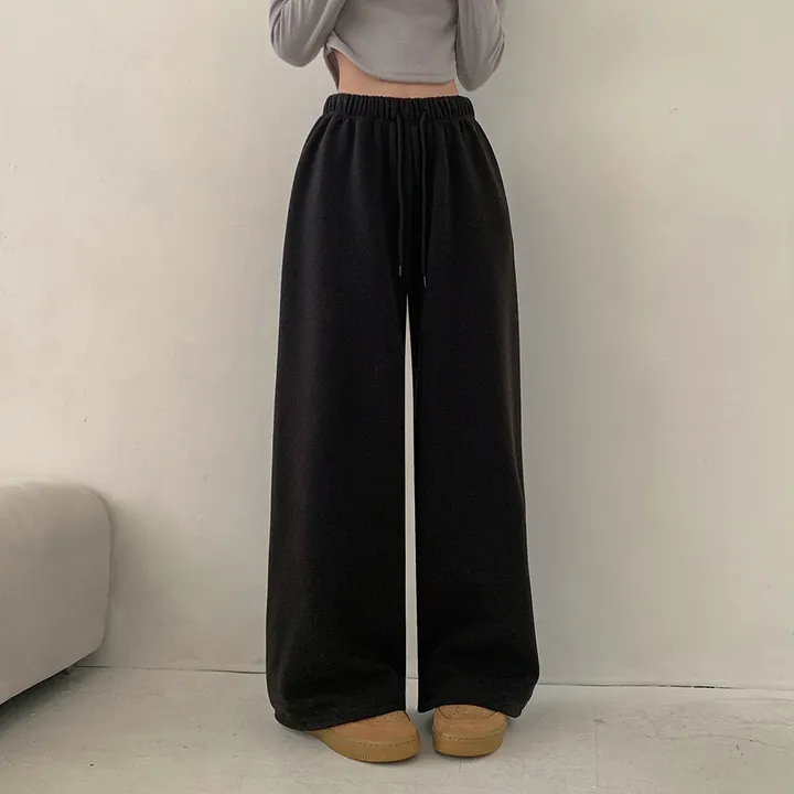 [MADE/숏,기본,롱] 모어러블 밀카 와이드핏 트레이닝 밴딩 롱 팬츠 7colors 상세 이미지 9