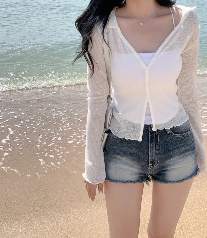 [MADE] 썸머 델리 트임 카라 가디건 (7color) 상세 이미지 16