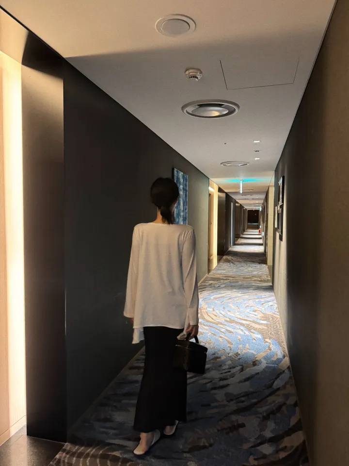 [자체제작]촉촉 셔링 나시 가디건 세트 상세 이미지 20