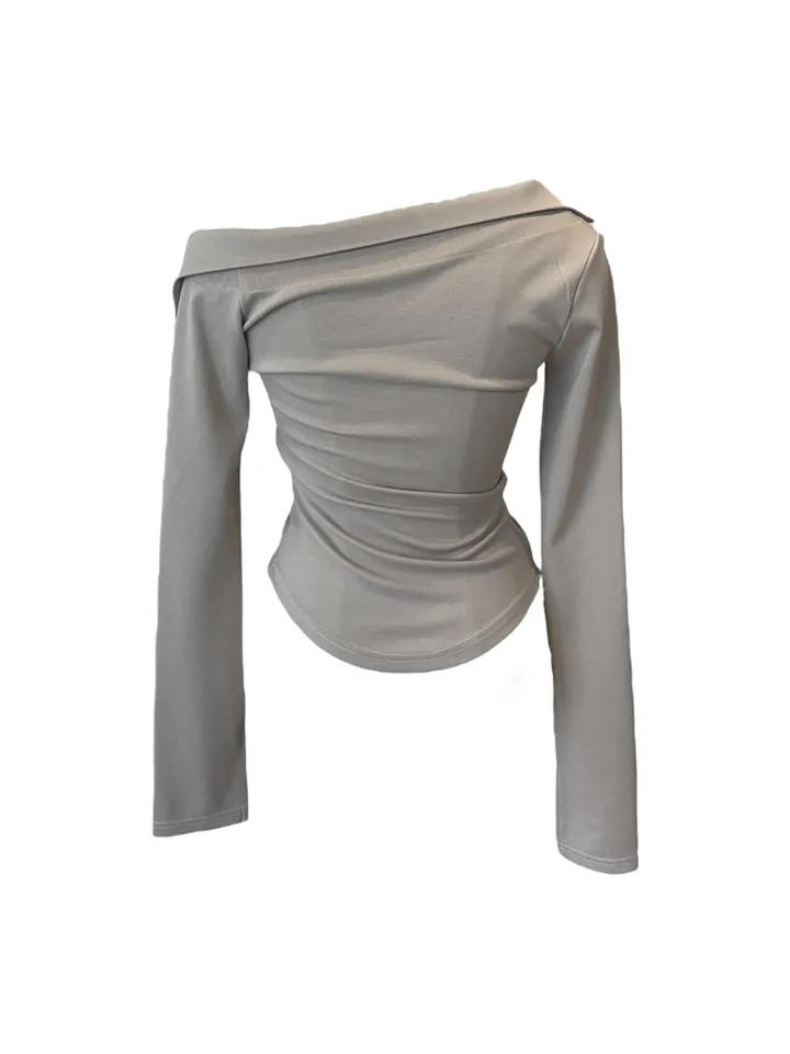 Kitzha deep v-neck blouse cardigan 키츠하 딥 브이넥 블라우스 가디건 상세 이미지 15