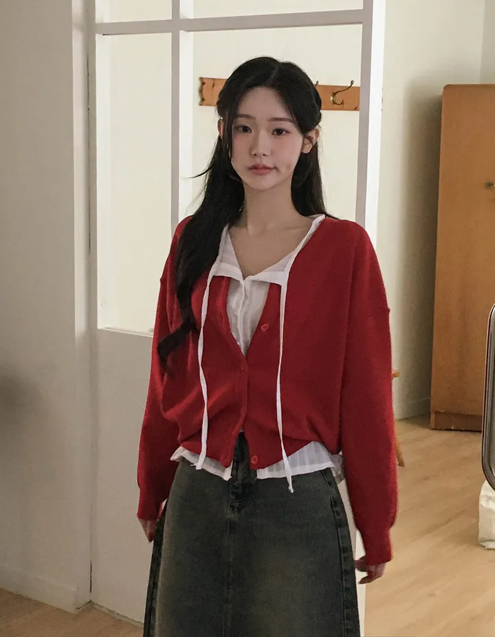 [반팔추가💛] 플로아 레이스 펀칭 블라우스 3colors 상세 이미지 19