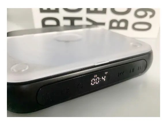 [해외] 레트로 휴대용 CD 플레이어 블루투스 가능 MP3 스피커 USB Y2K 분위기 감성 상세 이미지 15