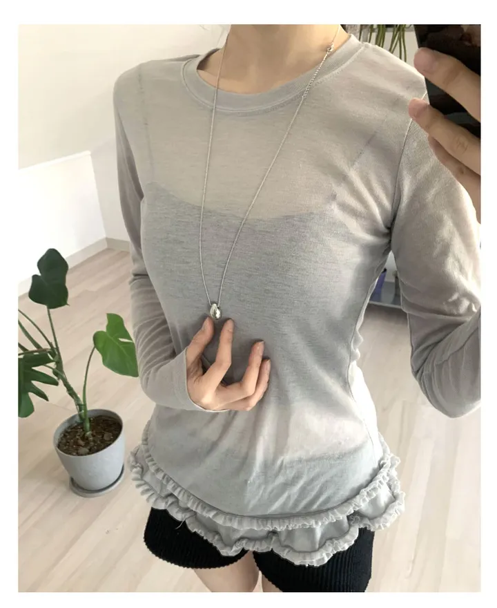 *당일출고*MD강추템🩶최저가 써클 체인 볼드 롱 데일리 목걸이 상세 이미지 10
