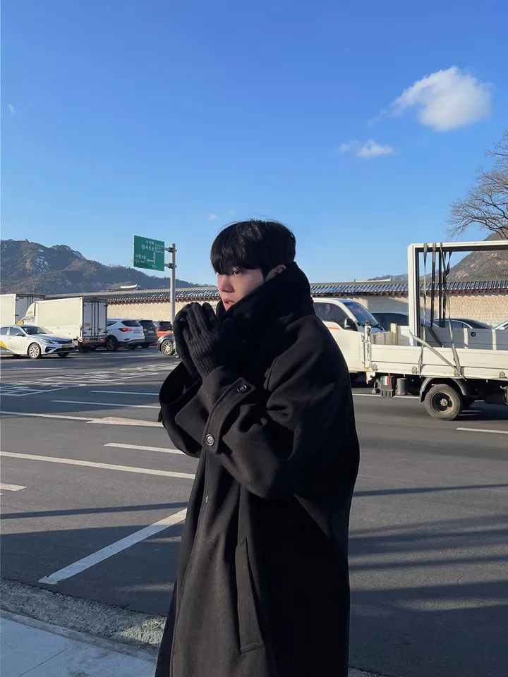 Lai wool balmacaan coat 상세 이미지 5