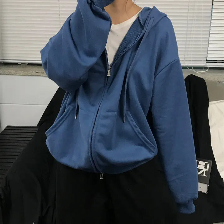 (1+1/교복템)당일출고🚛Avocado basic over two way zip- up - 7color 상세 이미지 33