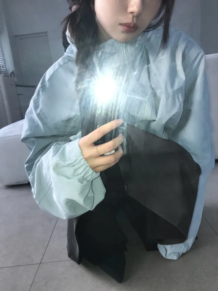 고프코어 후드 바람막이(2colors) 상세 이미지 2