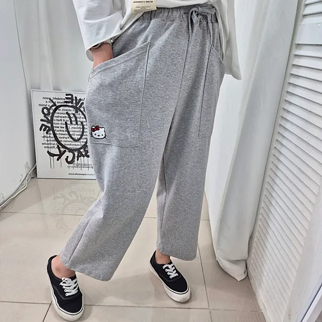 [~99SIZE]캐릭 자수 밴딩배기팬츠 상세 이미지 30