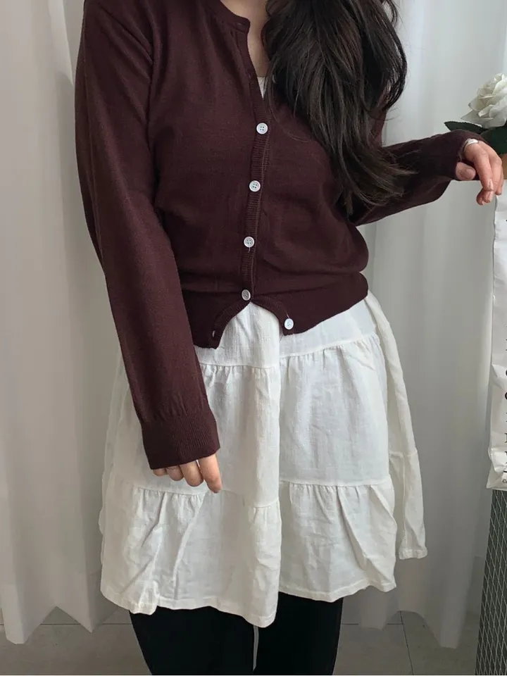 [주문폭주!][봄신상/데일리템/최저가] 아렌 베이직 라운드 가디건 (10color) 상세 이미지 65