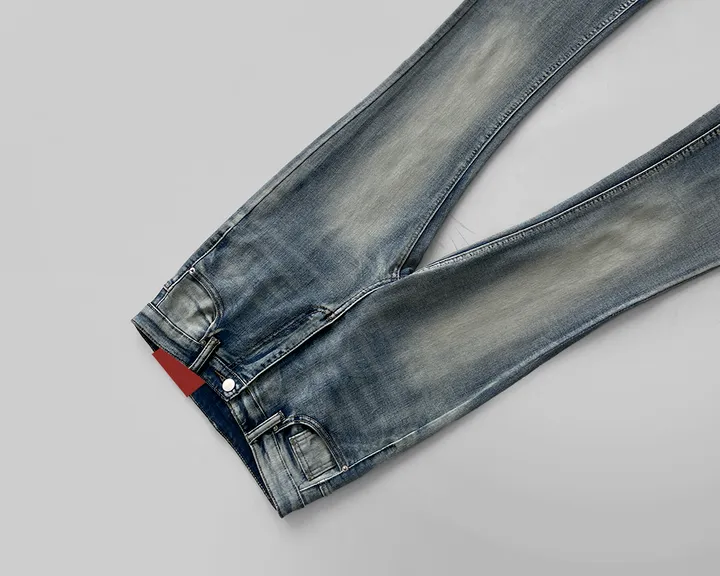 [~3XL/3기장] 뽀얀핏 스머징 텍스쳐 빈티지 워싱 쫀득 스판 부츠컷 데님 팬츠 바지 청바지 상세 이미지 66