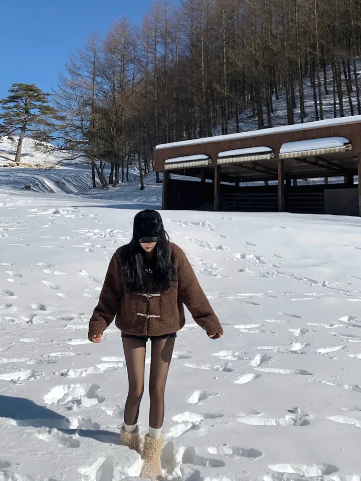 [오늘출발/주문폭주] 폴 앙고라 마이크로팬츠 숏팬츠 핫팬츠 니트바지 겨울신상 겨울재진행 (2color) 상세 이미지 75