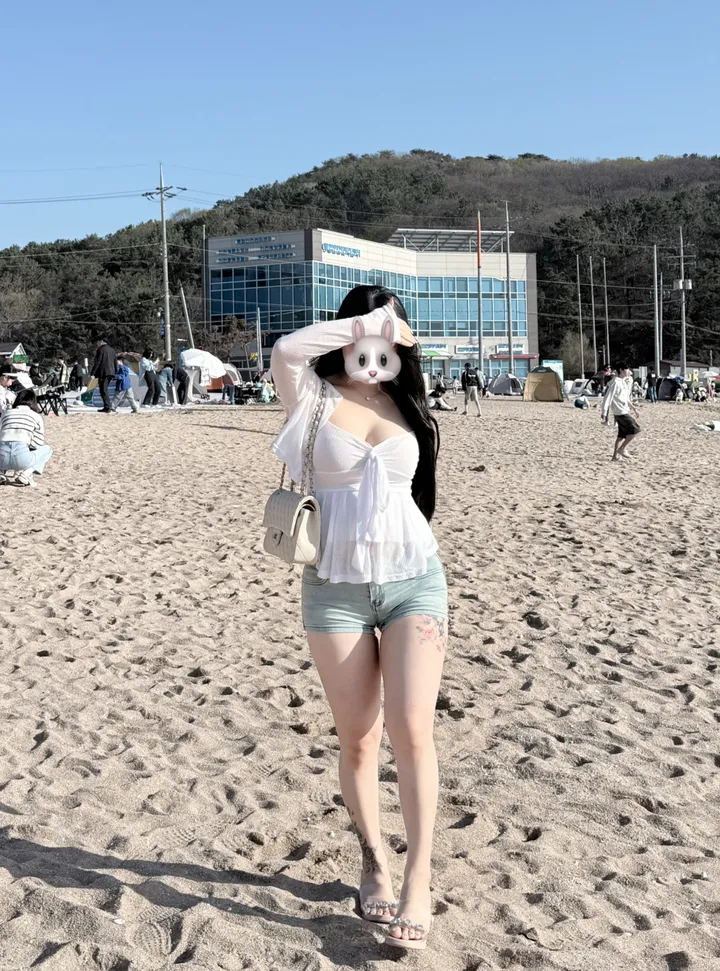 *청순치트키템* 썸머 리본 플레어 프릴나시 가디건세트 1color/ 여름가디건 나시가디건세트 시스루가디건 가디건나시셋업 살안타템 상세 이미지 8