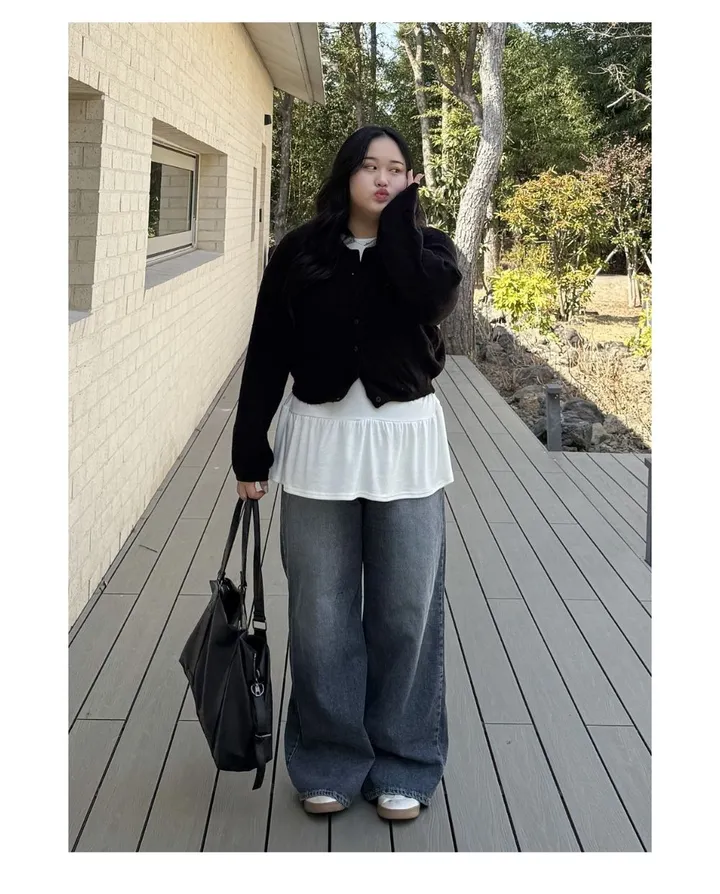 솜사탕 가디건 잘 늘어나는 니트 가디건 봄 꽃놀이 필수템 아우터 CD 상세 이미지 8