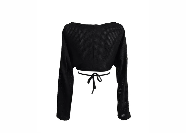 bolero strap waffle cardigan 상세 이미지 35