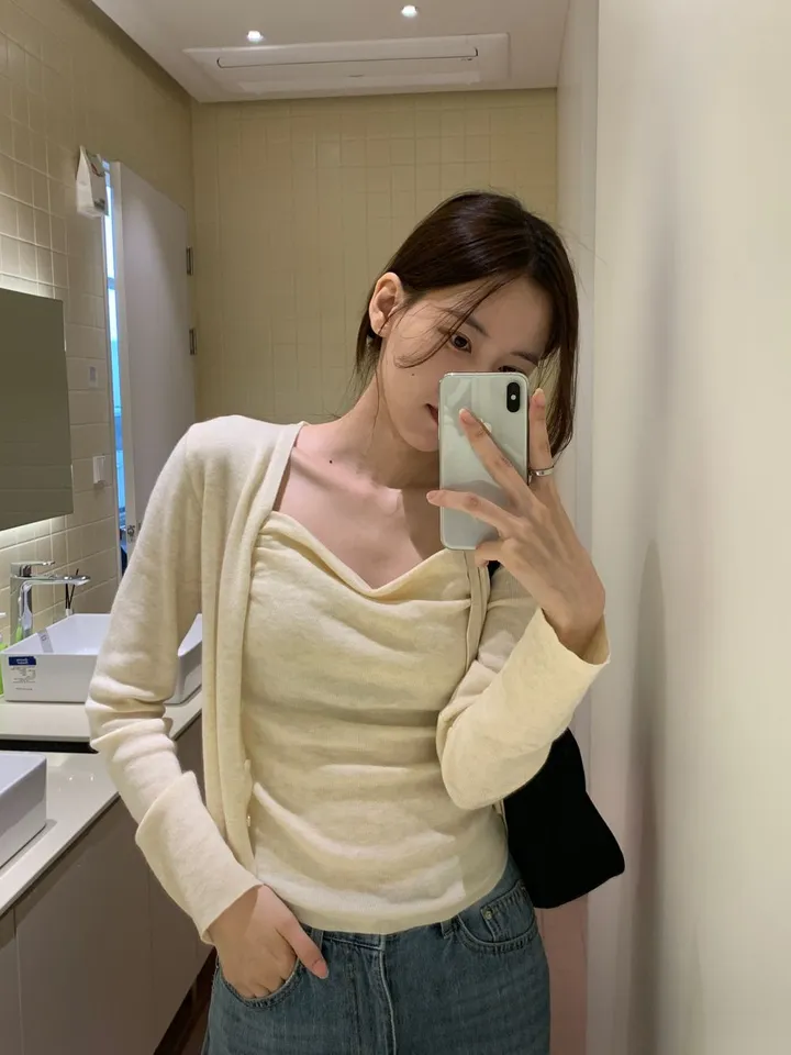 레이지 나시 가디건 세트 상세 이미지 11