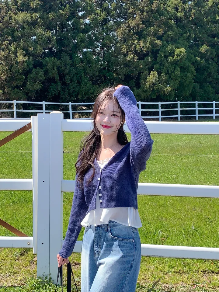 [MADE][봄필수템💕/벚꽃룩/데이트룩🎀] 로제 스프링 하찌 가디건 (7color) 상세 이미지 156