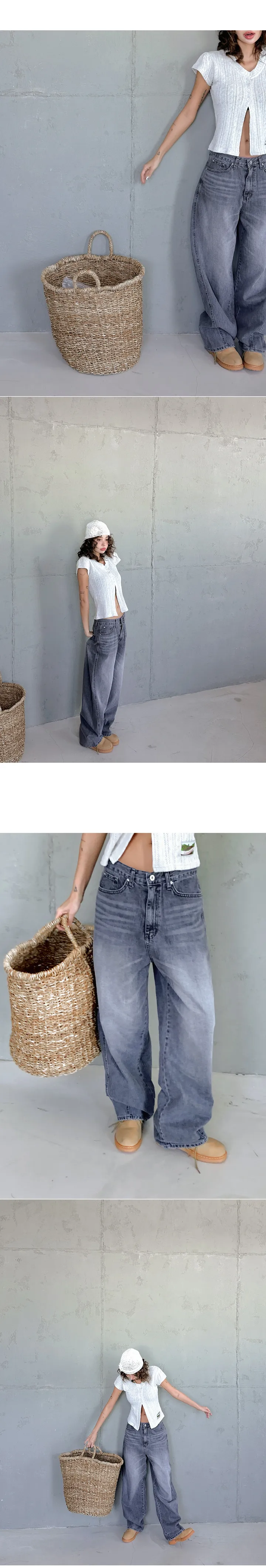 캡소매 패치 가디건 상세 이미지 8