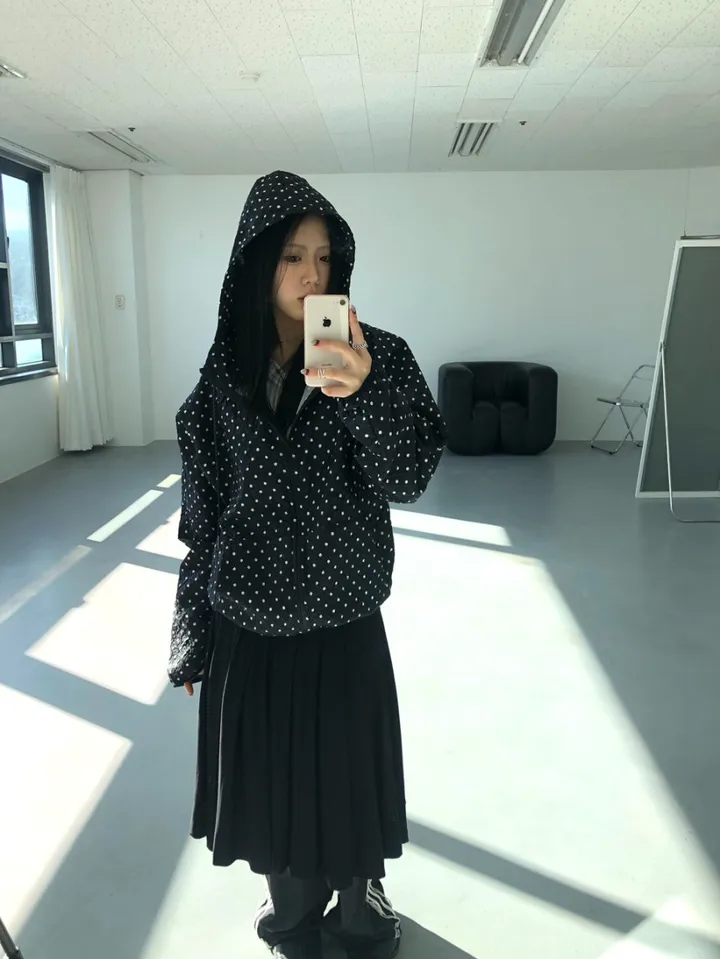 도트후드바람막이 (2color) 상세 이미지 39