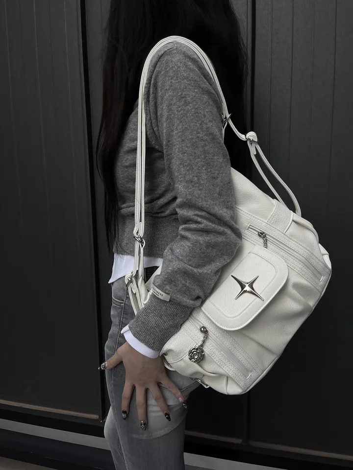 bling two-way white bag 상세 이미지 9