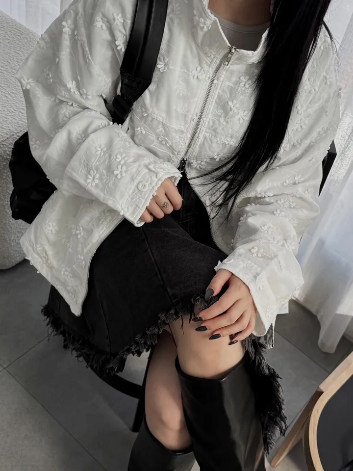 레이스플라워 투웨이집업점퍼 상세 이미지 10