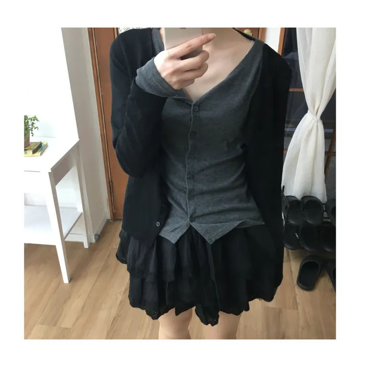 *신상할인*키고 레이어드 가디건 4color 상세 이미지 47