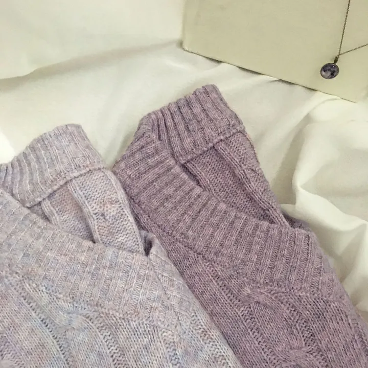 [컬러믹스,봄] 루즈핏 꽈배기 니트 / 봄가을, 매일입는 스프링 케이블 울니트 / 보카시 브이넥 오버핏 긴팔티 상세 이미지 37
