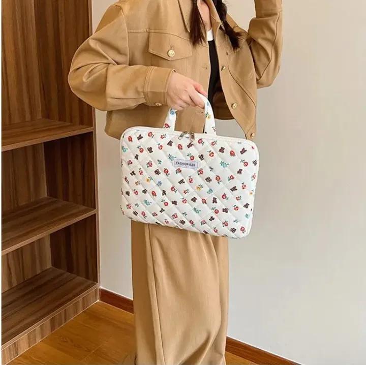 발레코어 베어 자수 누비 아이패드 태블릿 케이스 노트북 가방 11인치 13인치 15인치 아이패드파우치 상세 이미지 110