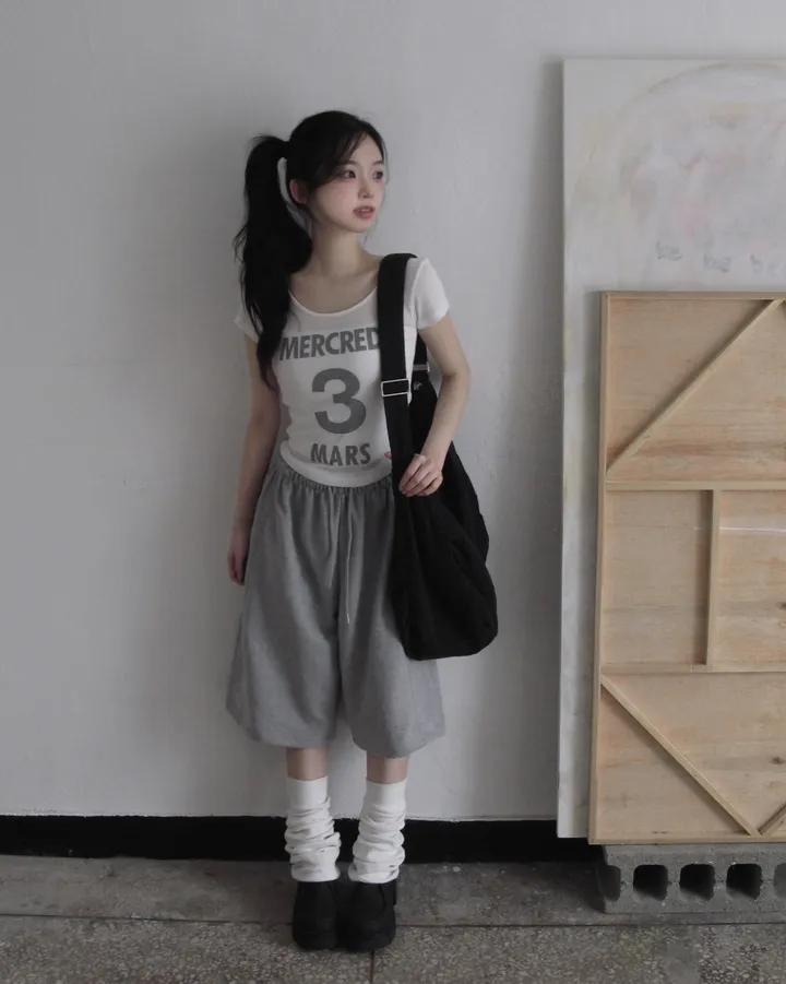 [버뮤다🖤] flat half-length pt 상세 이미지 15
