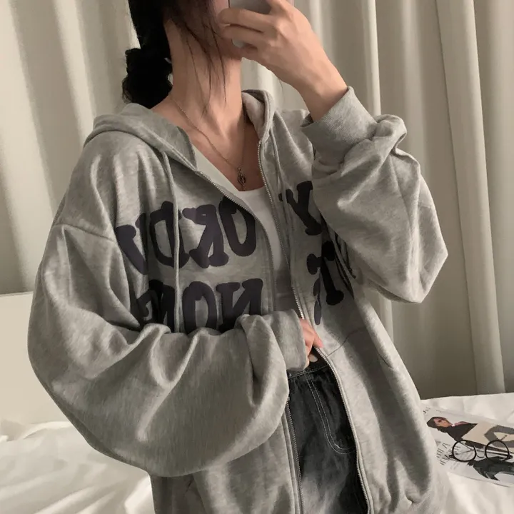 [기모추가!/만족도100%] 크루아상 발포 오버핏 레터링 후드집업,점퍼 - 4color 상세 이미지 39